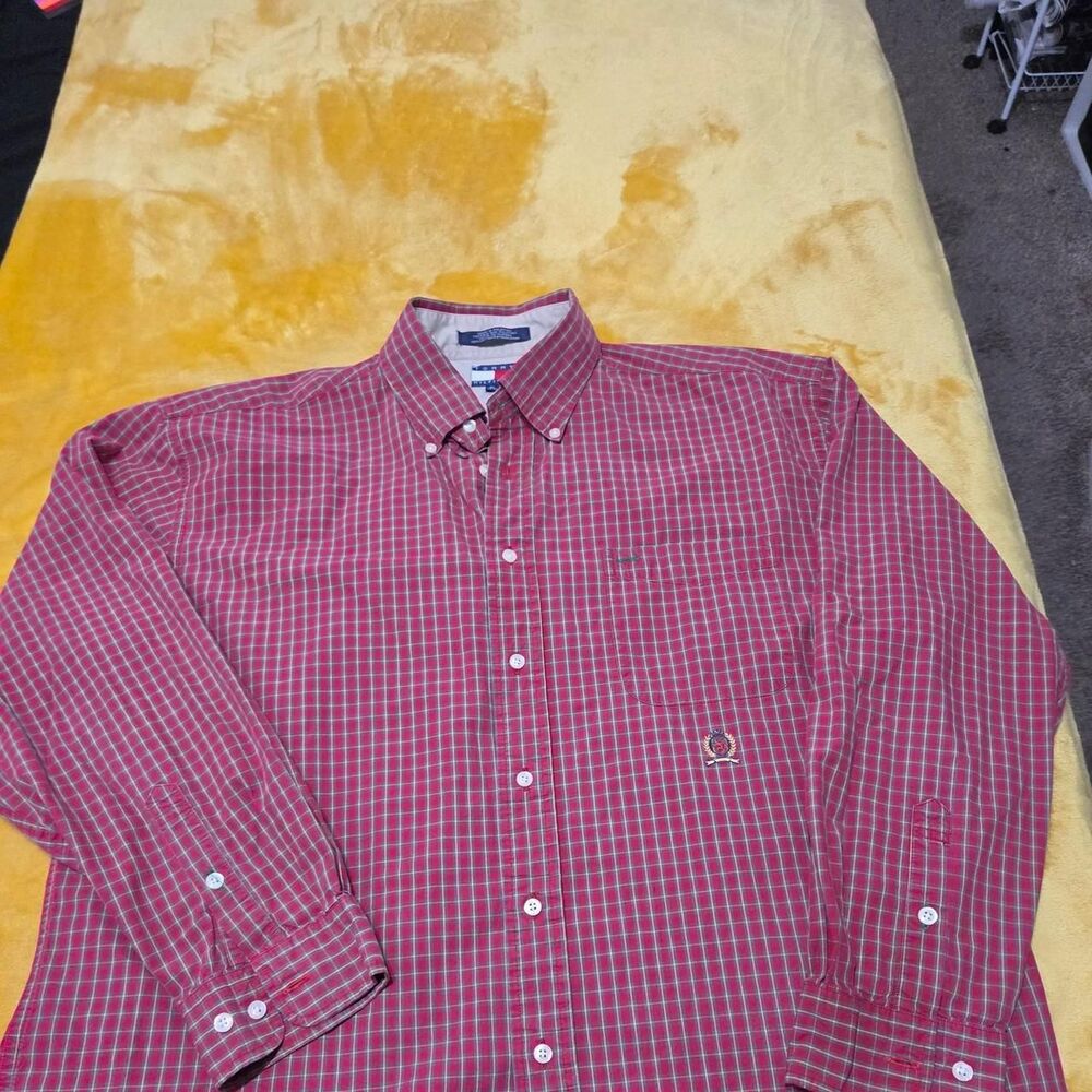 Vintage Tommy-hilfiger Men's (XL) button Down Shirt